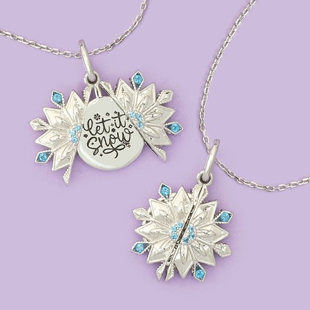 'Let it Snow' Snowflake Pendant Necklace, Charmed Aroma